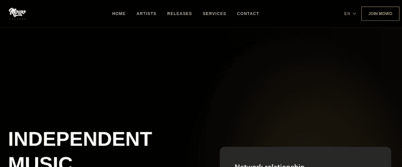 Mowo Records screenshot